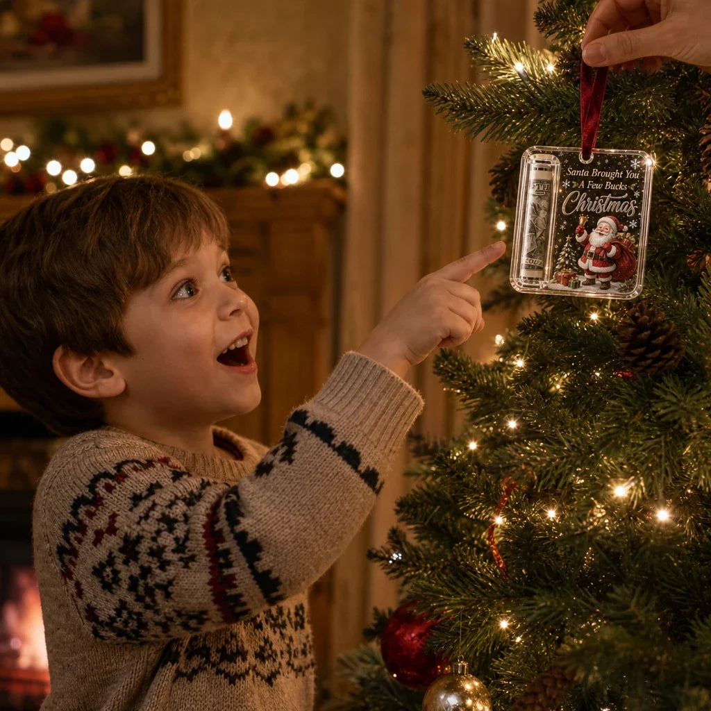 Christmas Money Holder Ornament, view 4