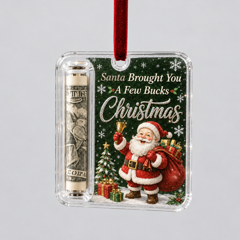 Christmas Money Holder Ornament product photo