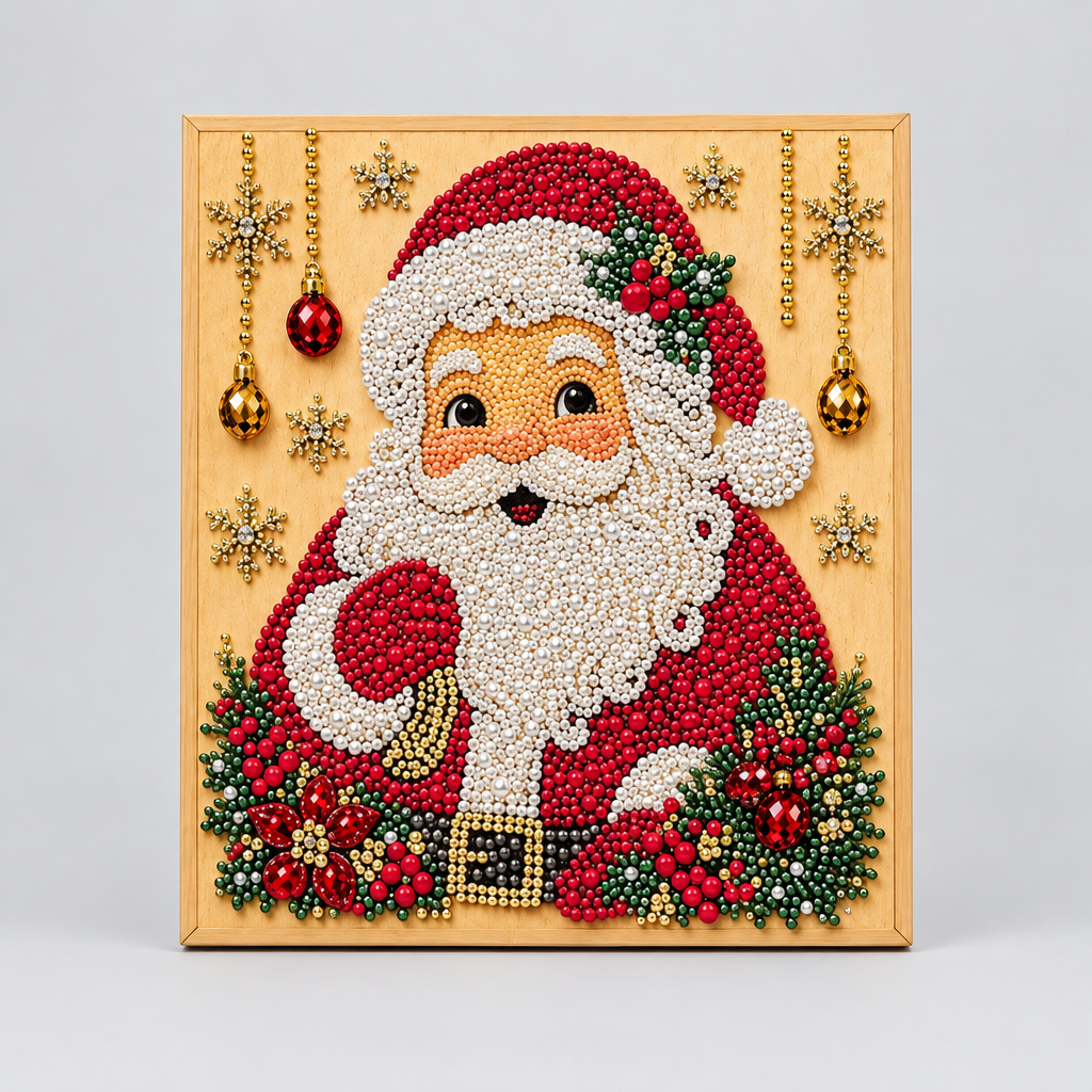 Christmas Pearl Diamond Art Kit with Frame product photo