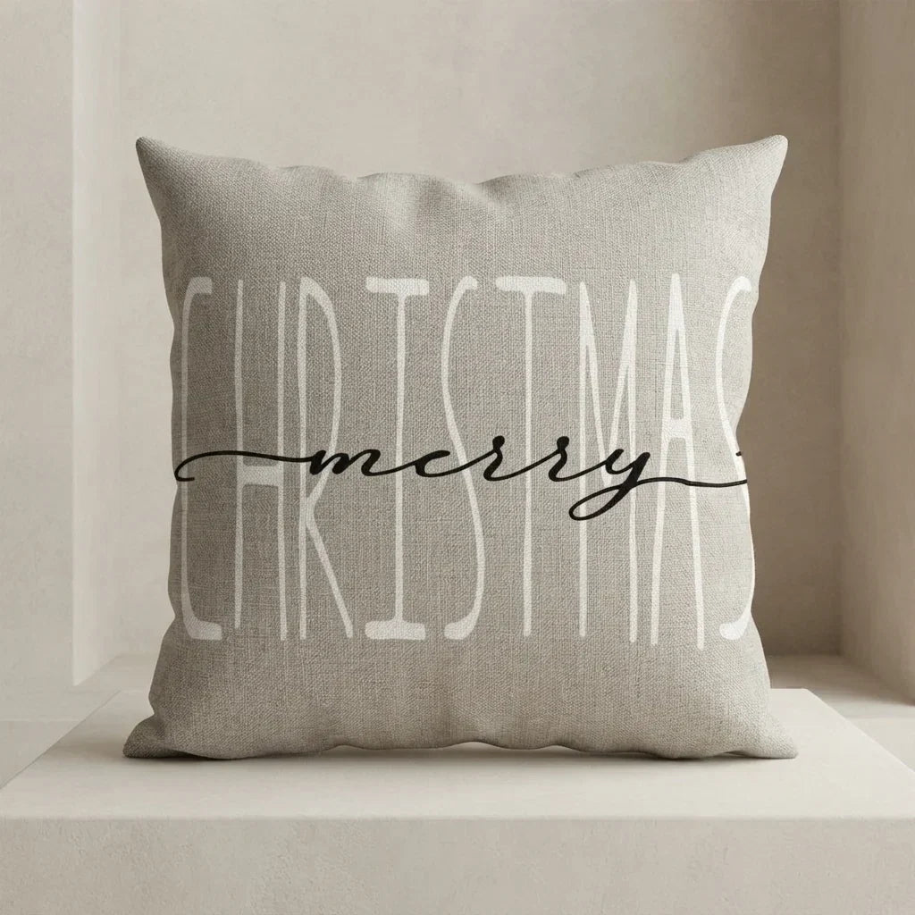 Christmas Pillow Covers, Set of 4, view 1