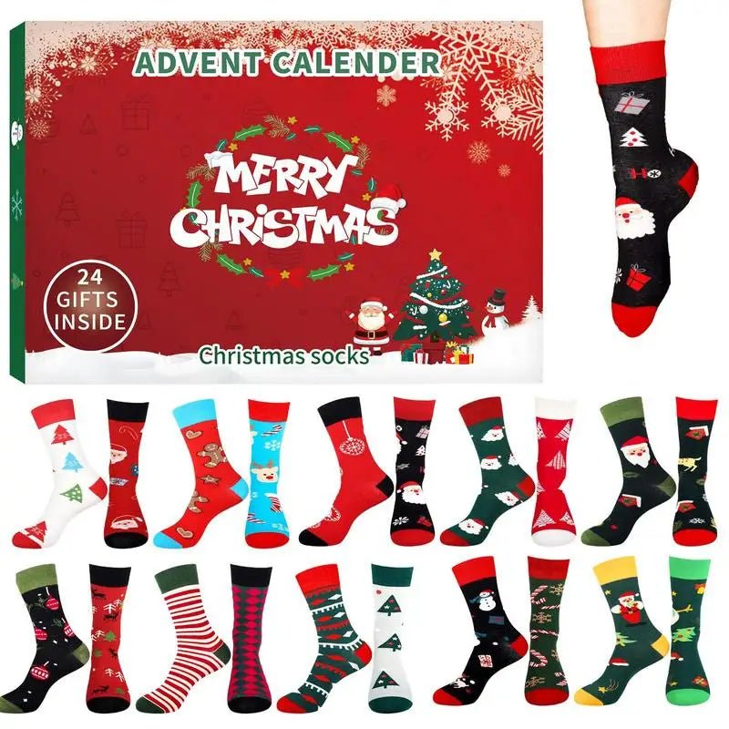Christmas Socks Advent Calendar, view 3