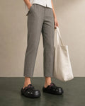 Platform Foam Clogs in black