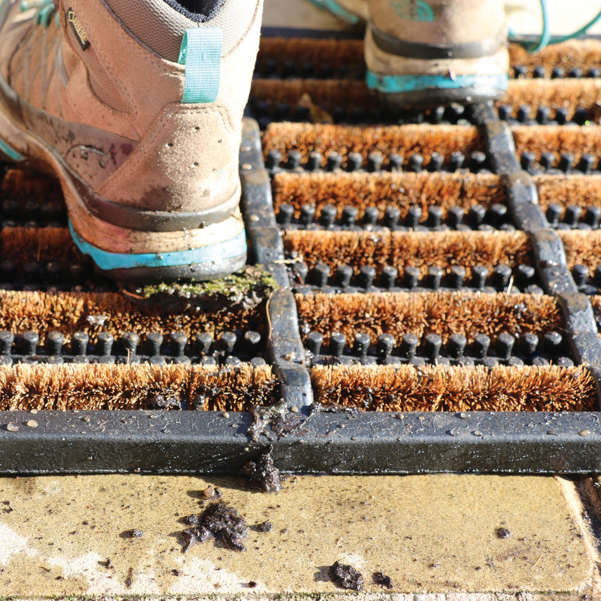 Coir and Rubber Scraper Doormat, view 2