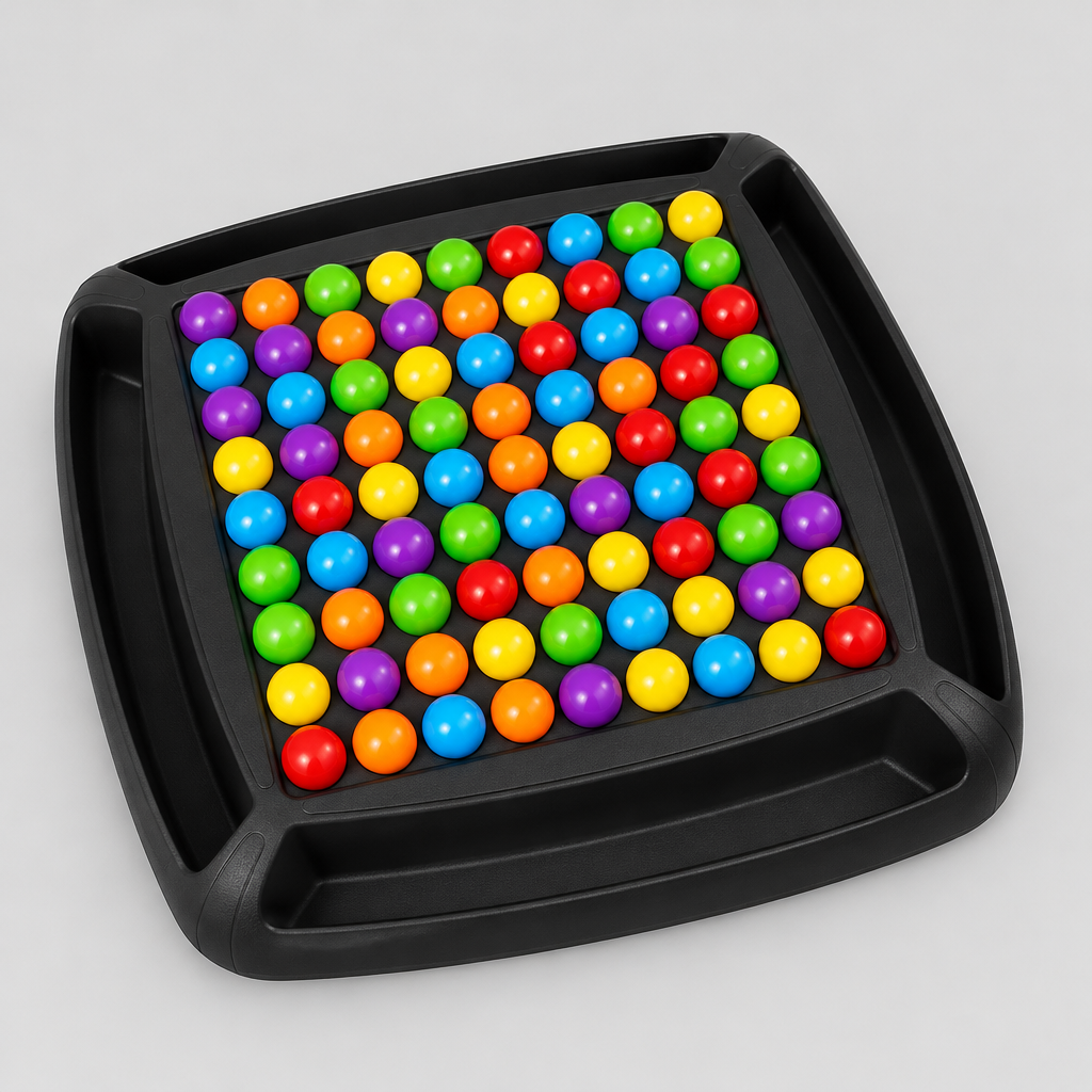 Color Ball Strategy Game, product photo on a light grey background