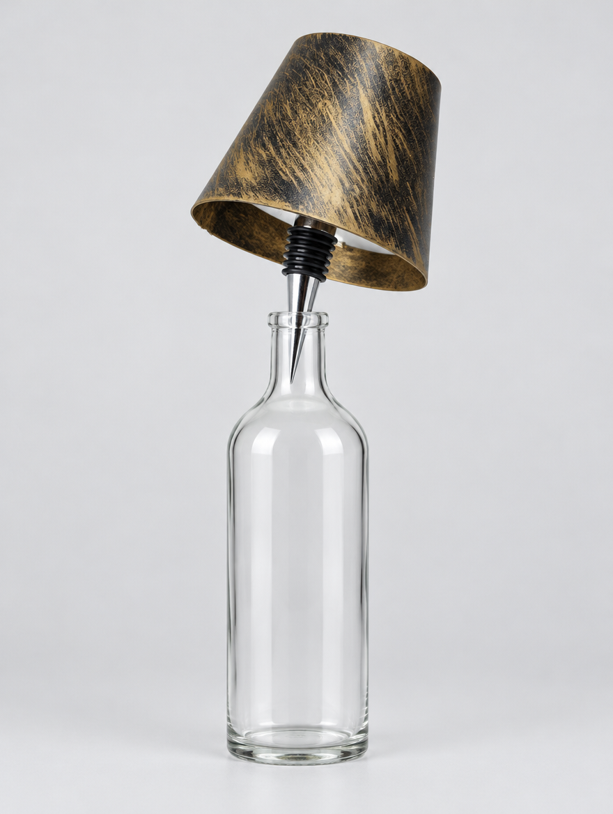 Cordless Bottle Lamp Head product photo