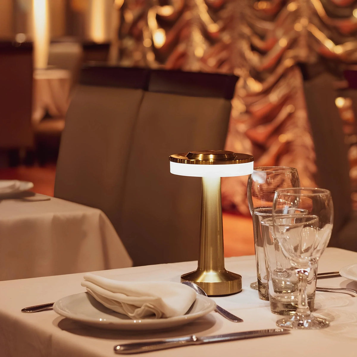 Cordless Metal Table Lamp, view 1
