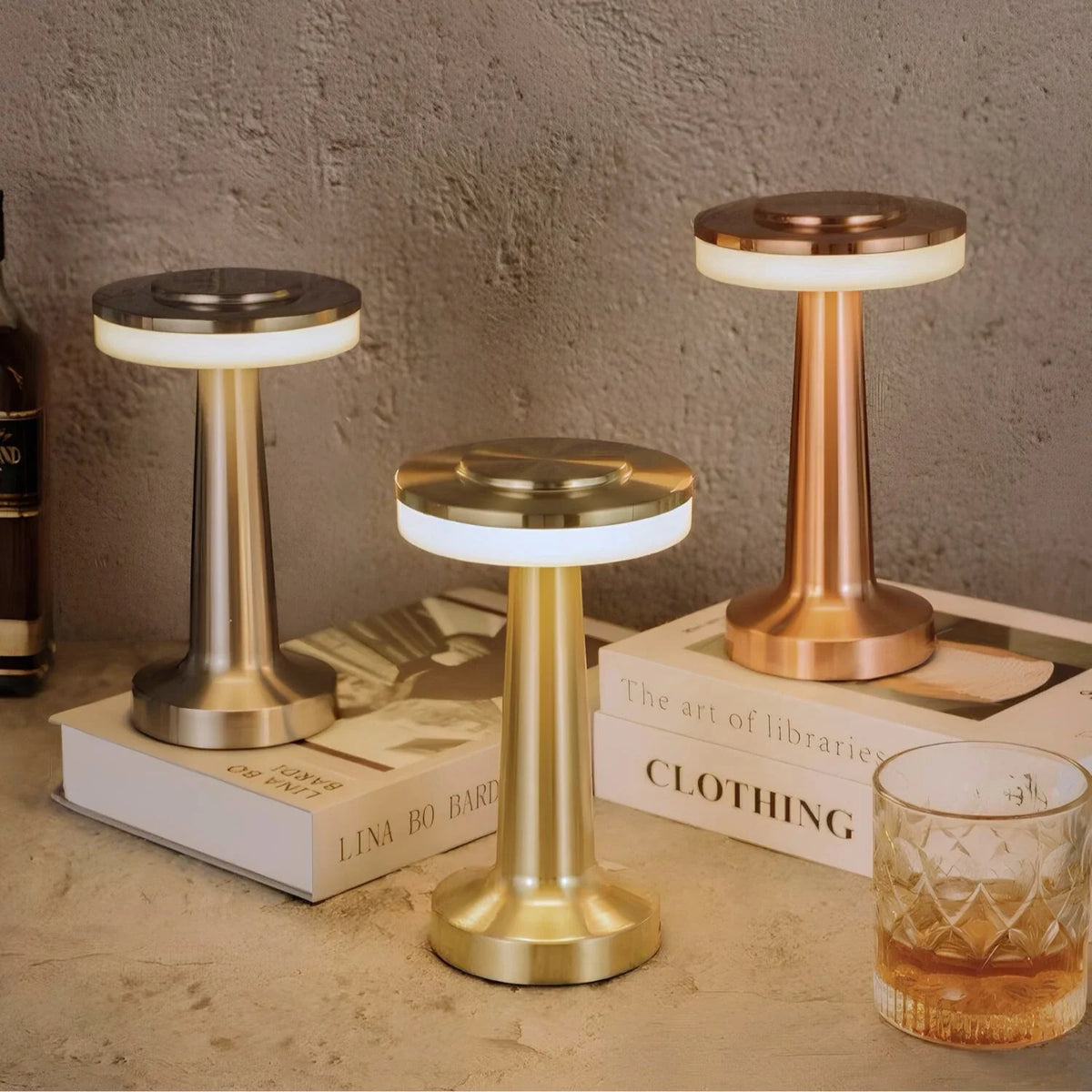 Cordless Metal Table Lamp, view 13