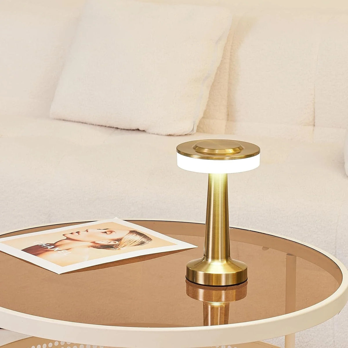 Cordless Metal Table Lamp, view 18