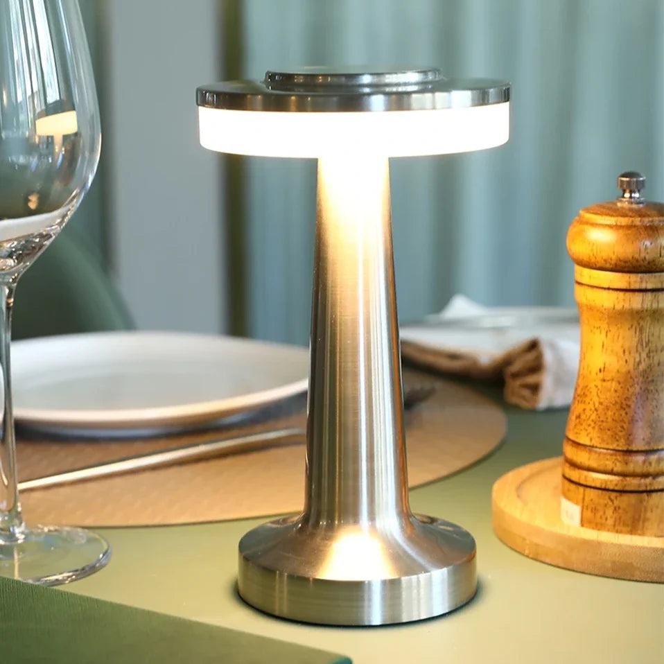 Cordless Metal Table Lamp, view 19
