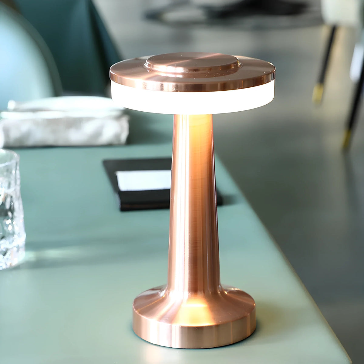 Cordless Metal Table Lamp, view 20