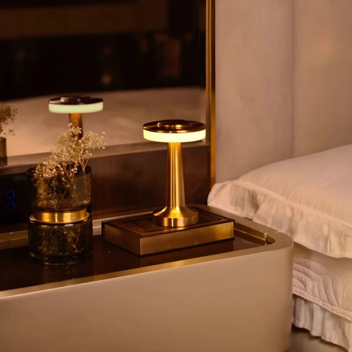 Cordless Metal Table Lamp, view 3