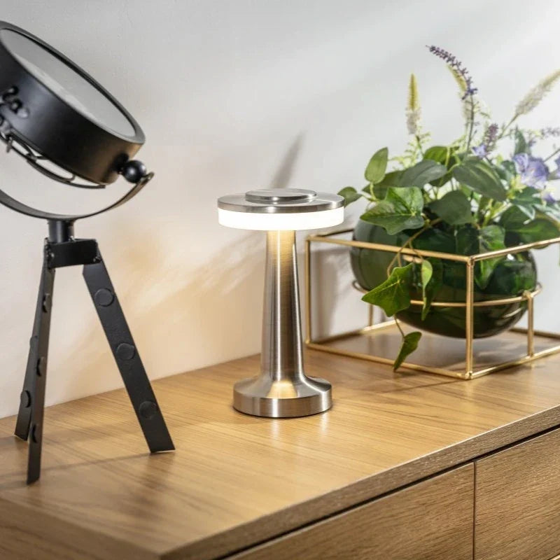Cordless Metal Table Lamp, view 8
