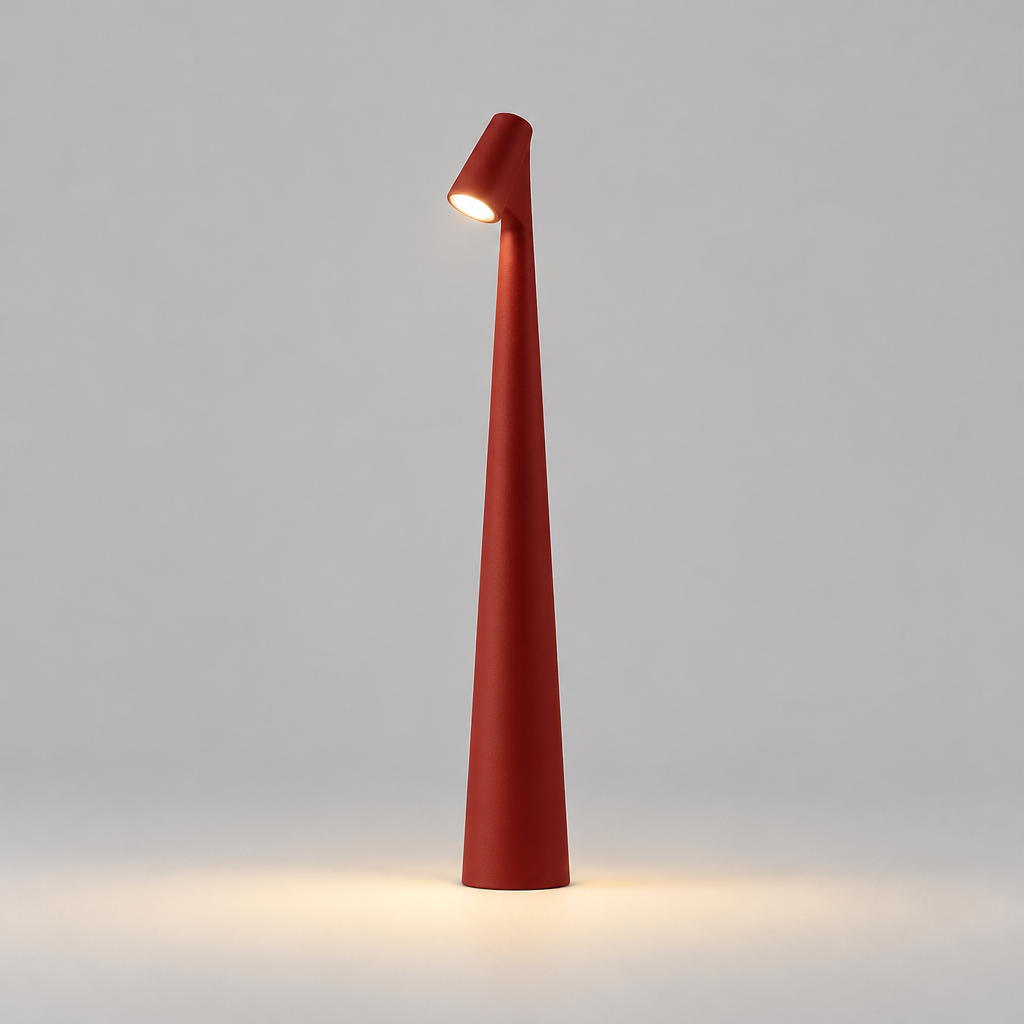 Cordless Mood Table Lamp in red