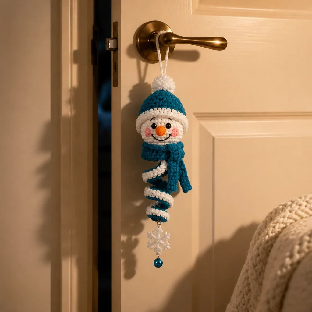 Crochet Snowman Ornament Kit, view 4
