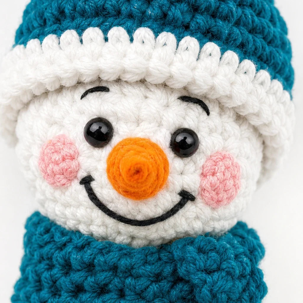 Crochet Snowman Ornament Kit, view 6