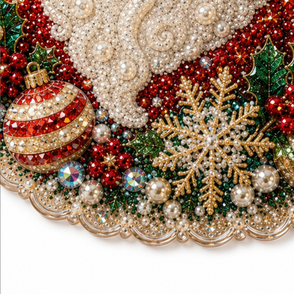 Diamond Art Christmas Ornament Kit, view 10