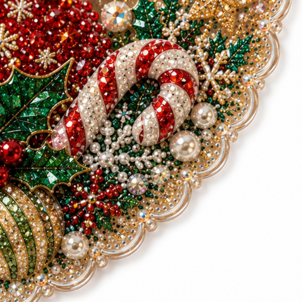 Diamond Art Christmas Ornament Kit, view 11