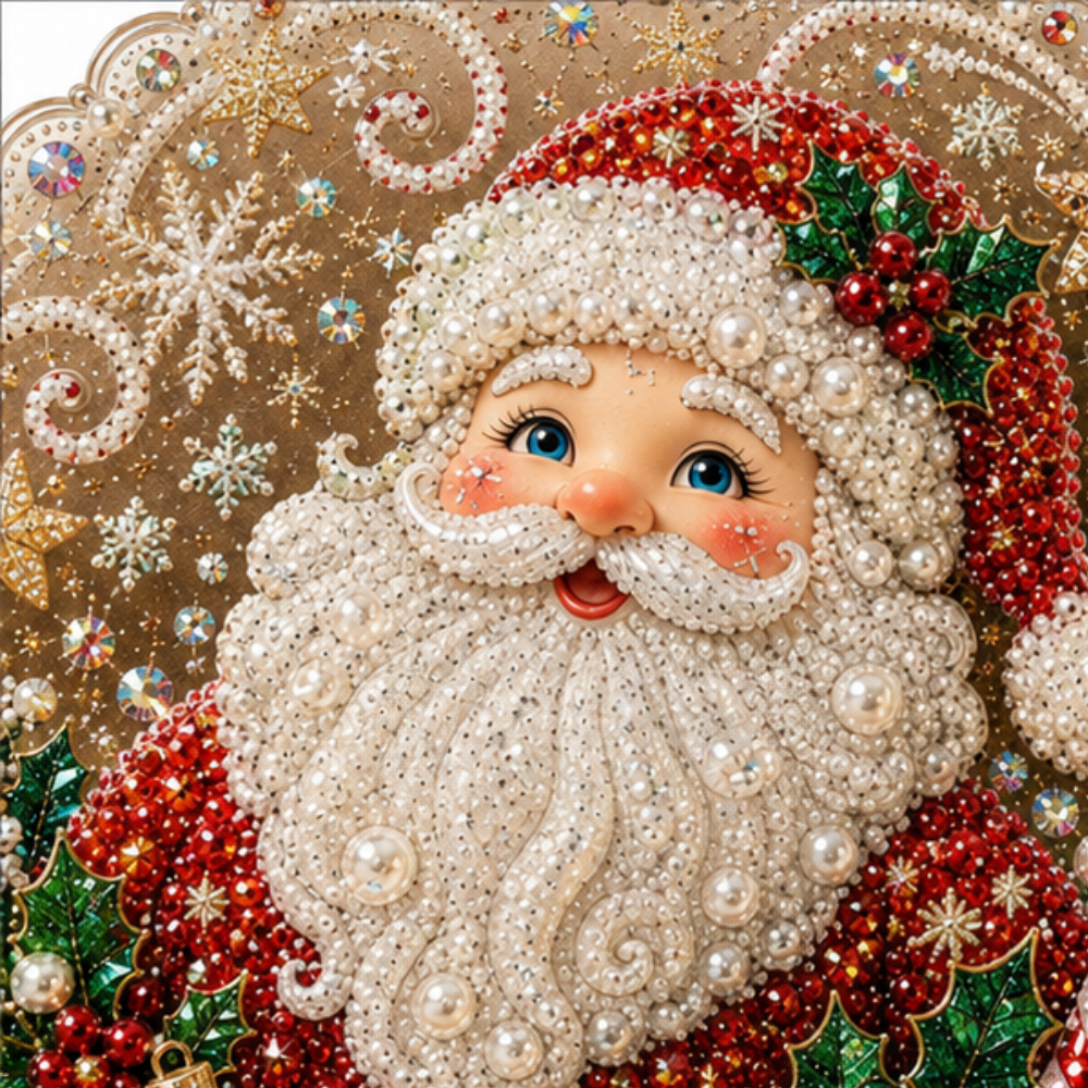Diamond Art Christmas Ornament Kit, view 8