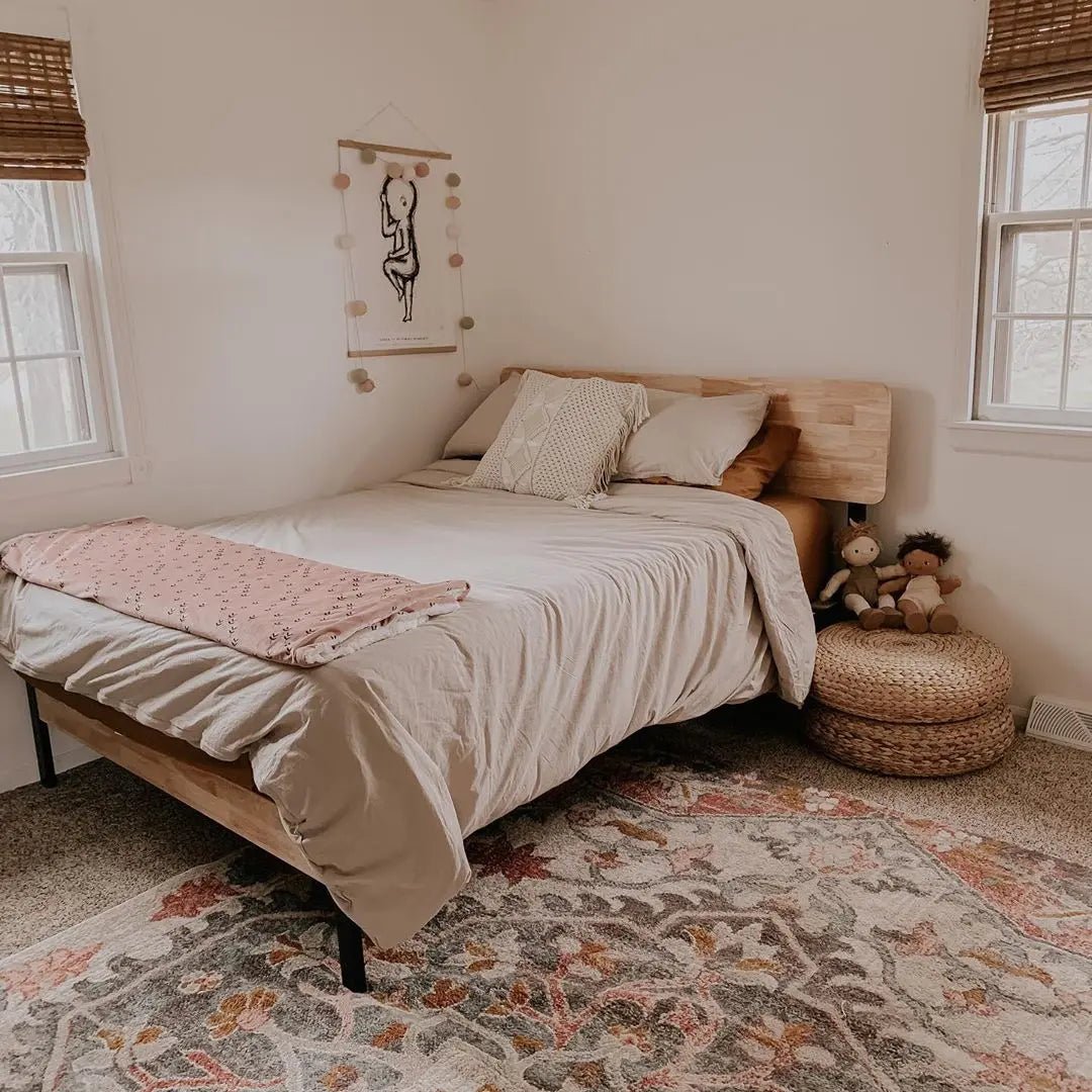 Distressed Boho Medallion Rug, view 10