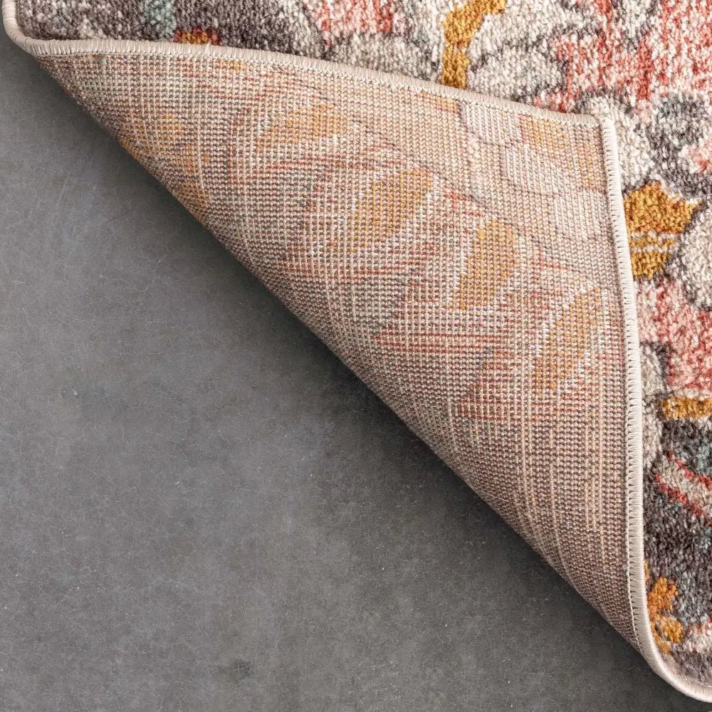 Distressed Boho Medallion Rug, view 4