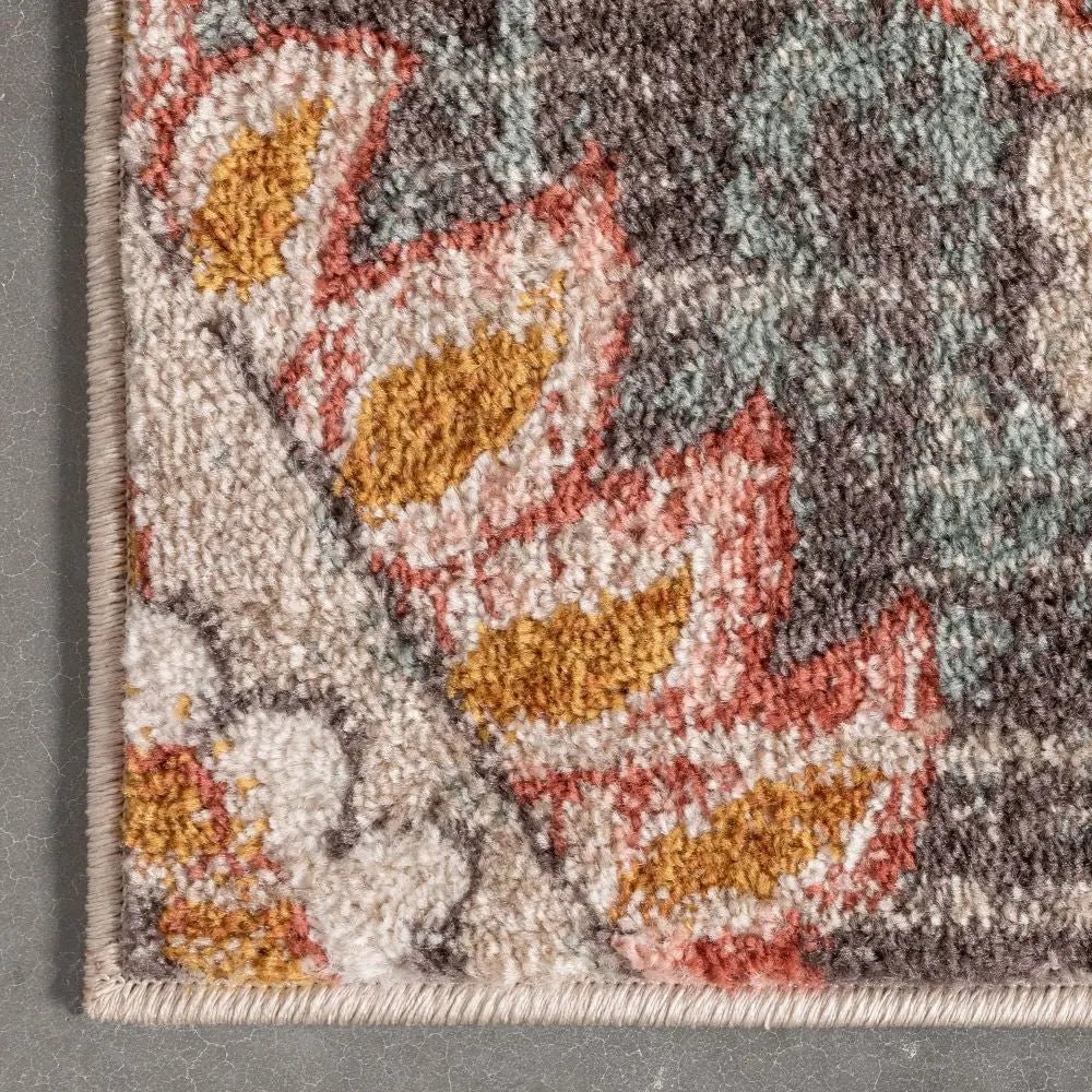 Distressed Boho Medallion Rug, view 5