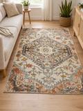 Distressed Boho Medallion Rug, main photo
