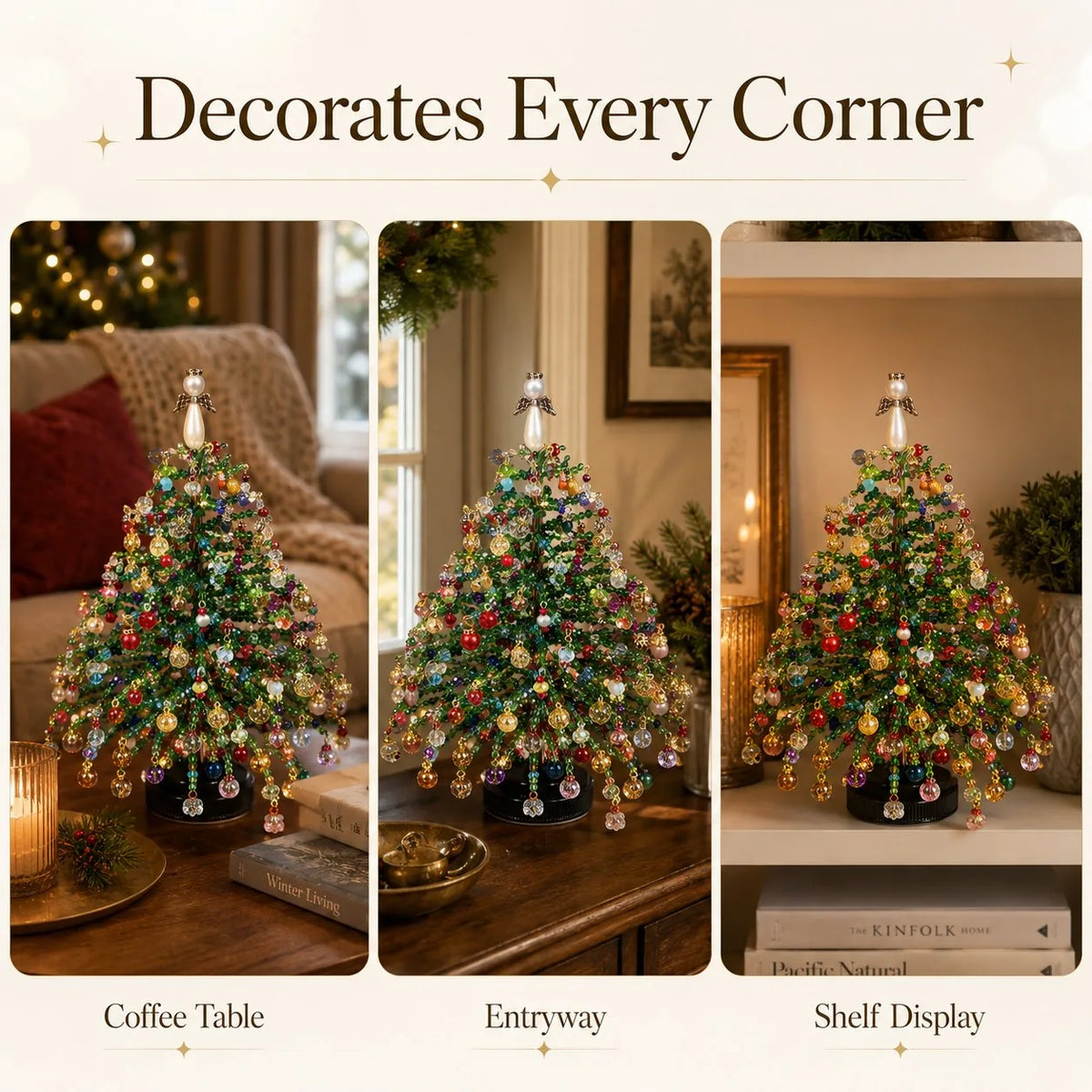 DIY Beaded Christmas Tree Kit, view 5