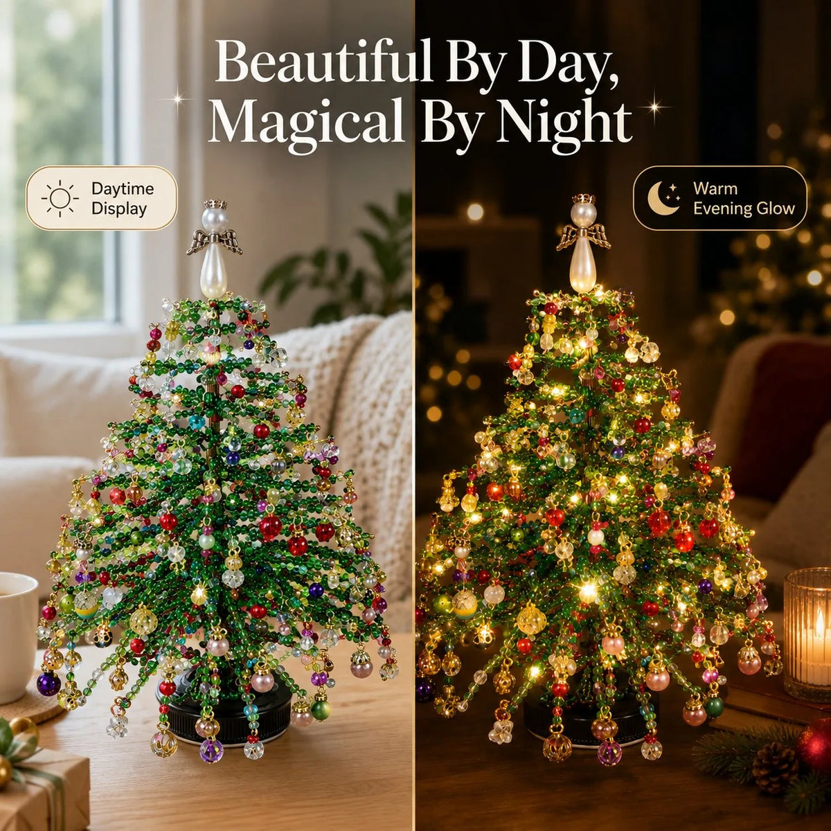 DIY Beaded Christmas Tree Kit, view 8