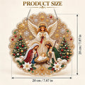 DIY Rhinestone Nativity Plaque Kit, Style A