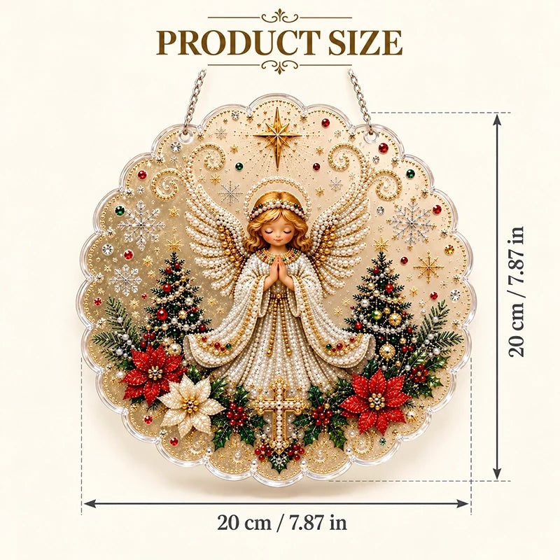 DIY Rhinestone Nativity Plaque Kit, Style B