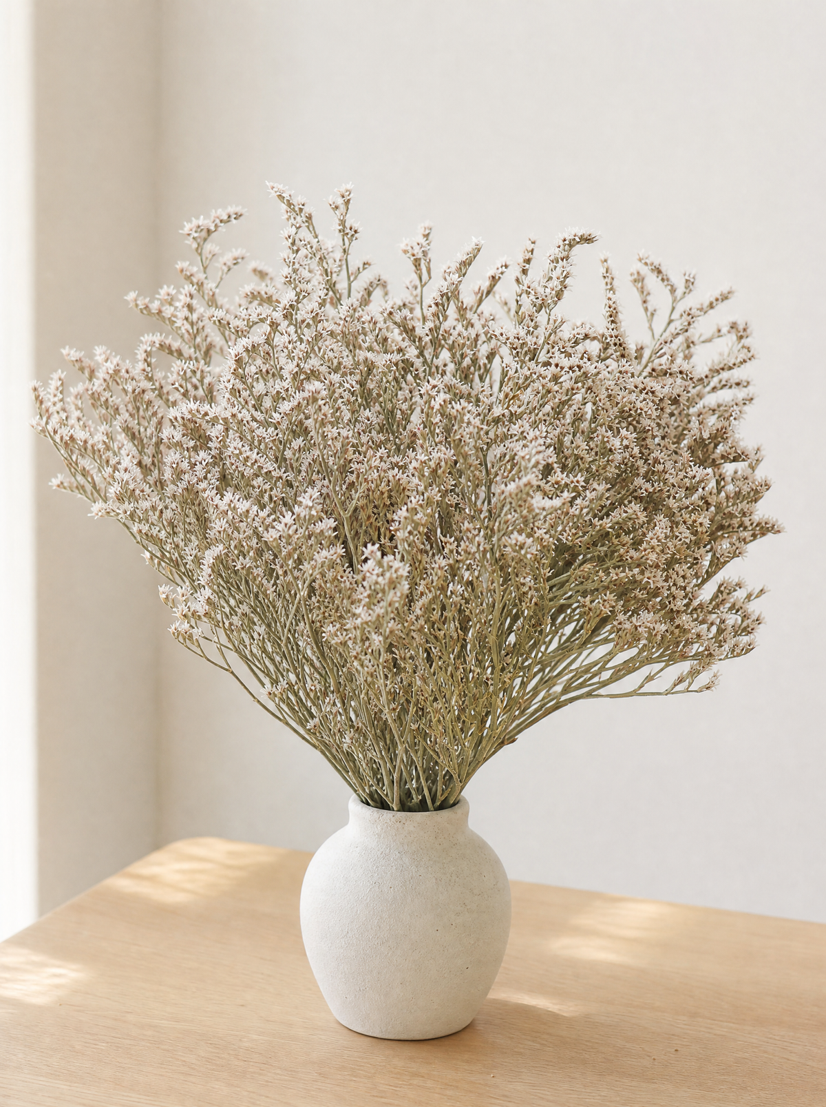 Dried White Statice Bunch, main photo
