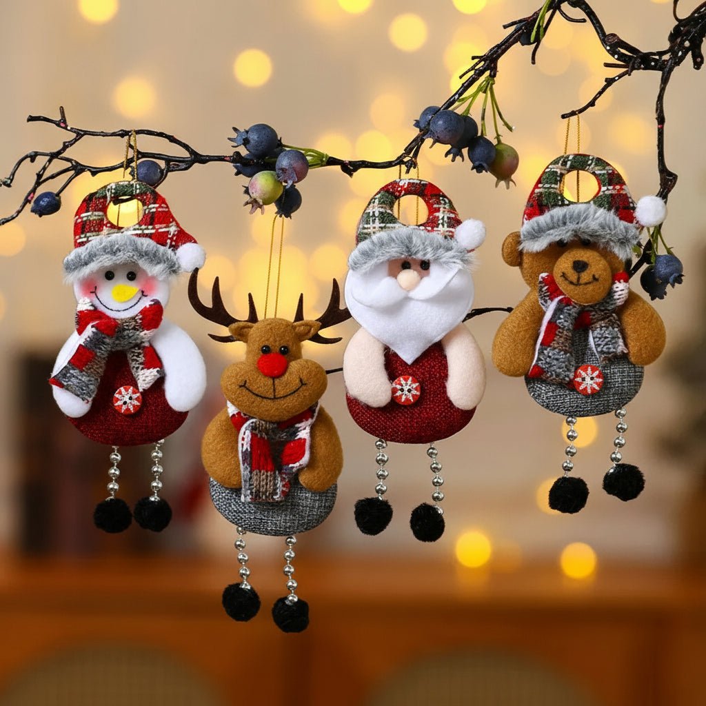 Fabric Christmas Character Ornament, view 2