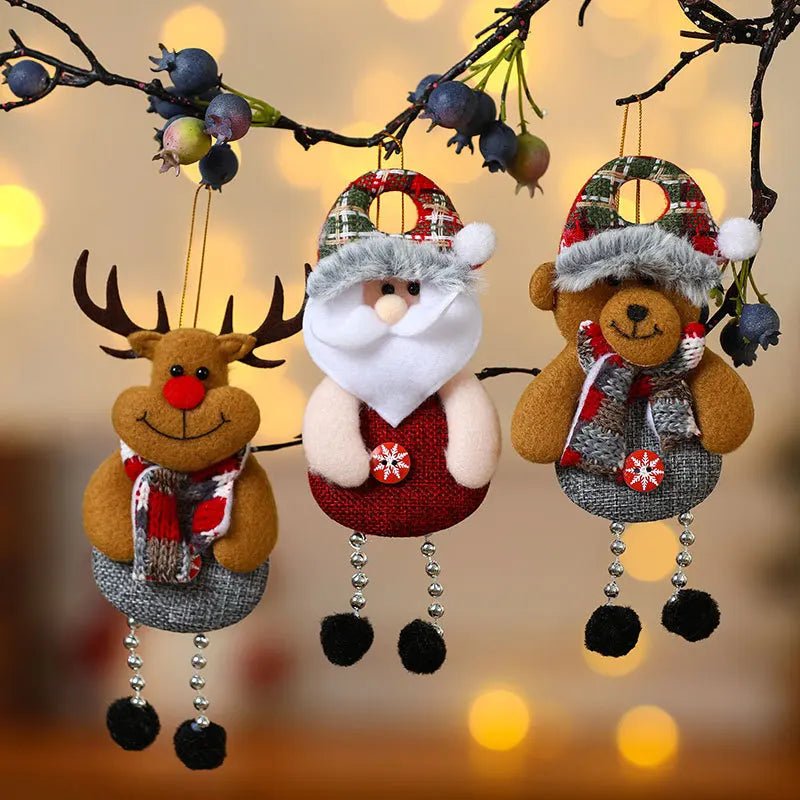 Fabric Christmas Character Ornament, view 5