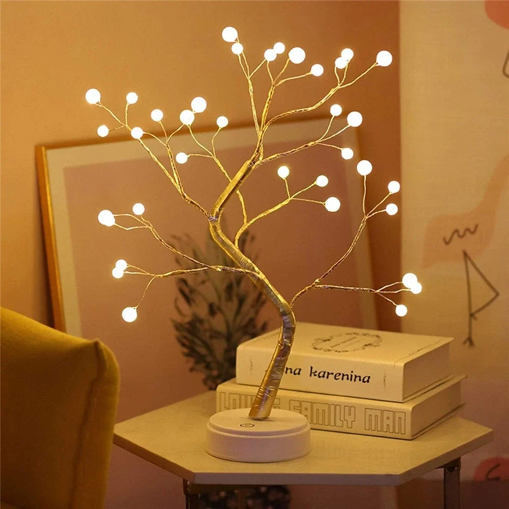 Fairy Light Tree Lamp, view 5