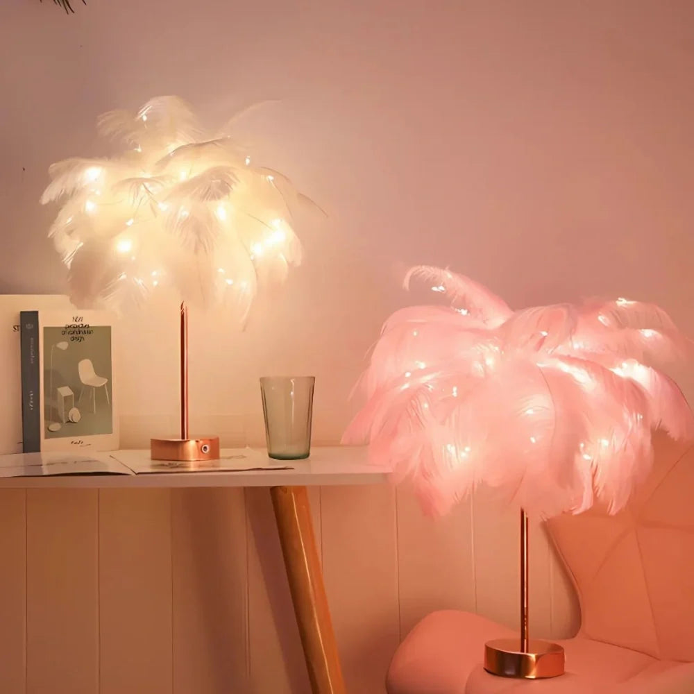 Feather Table Lamp, view 10