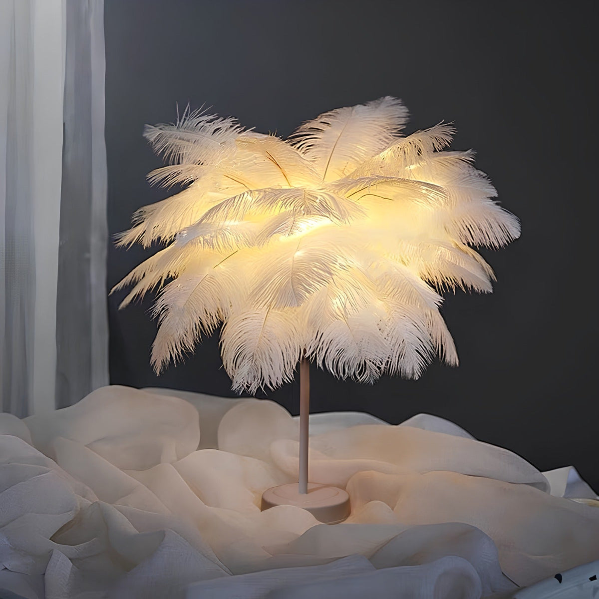 Feather Table Lamp, view 11