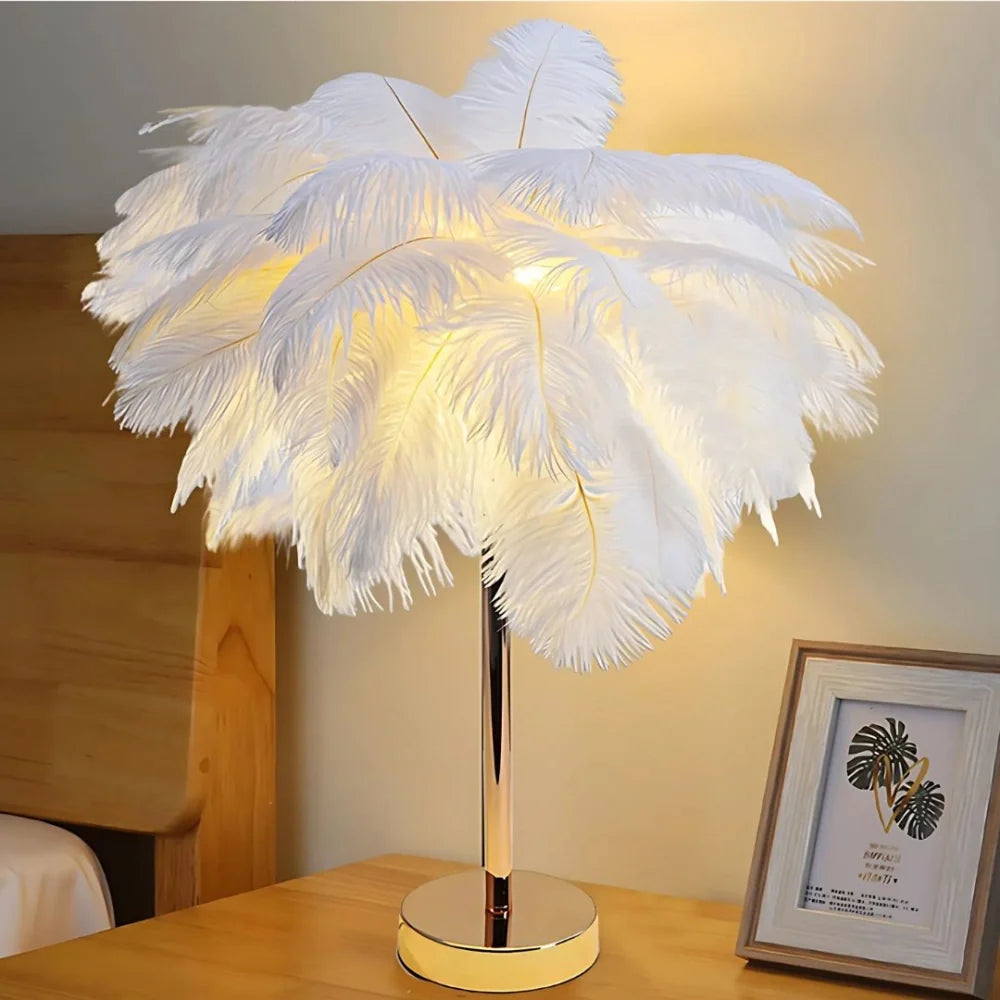Feather Table Lamp, view 4