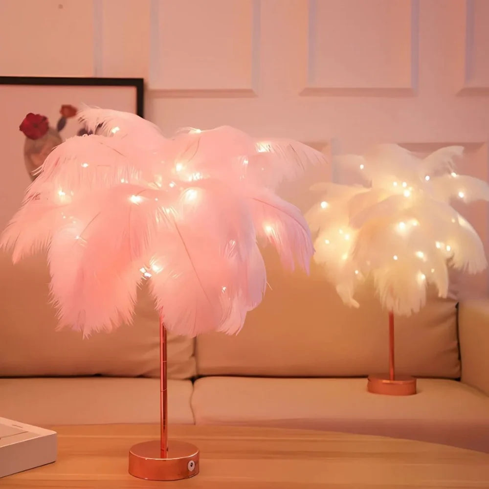 Feather Table Lamp, view 8