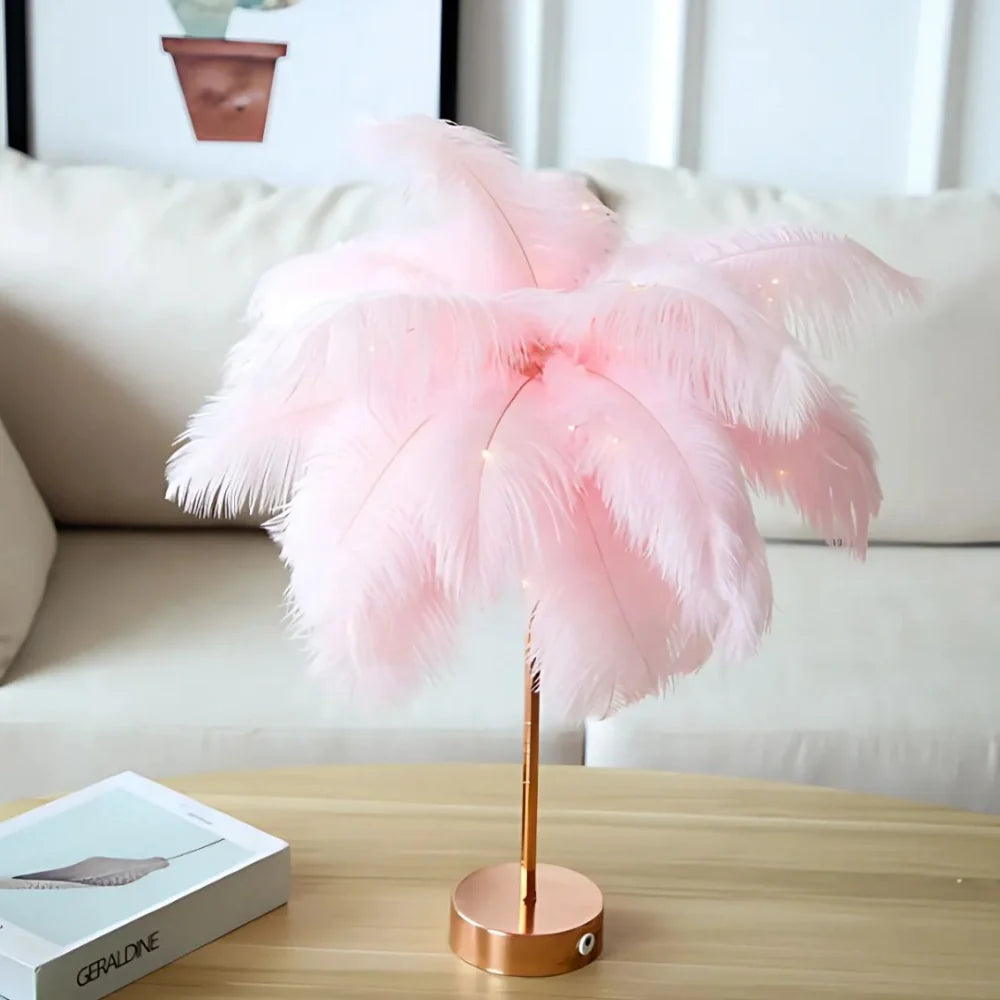 Feather Table Lamp, view 9