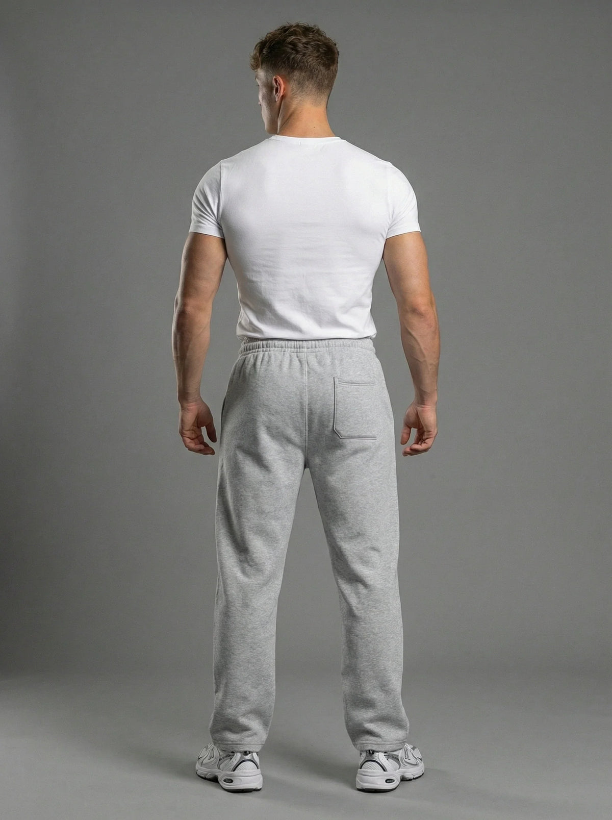 Fleece Lined Relaxed Sweatpants, view 11
