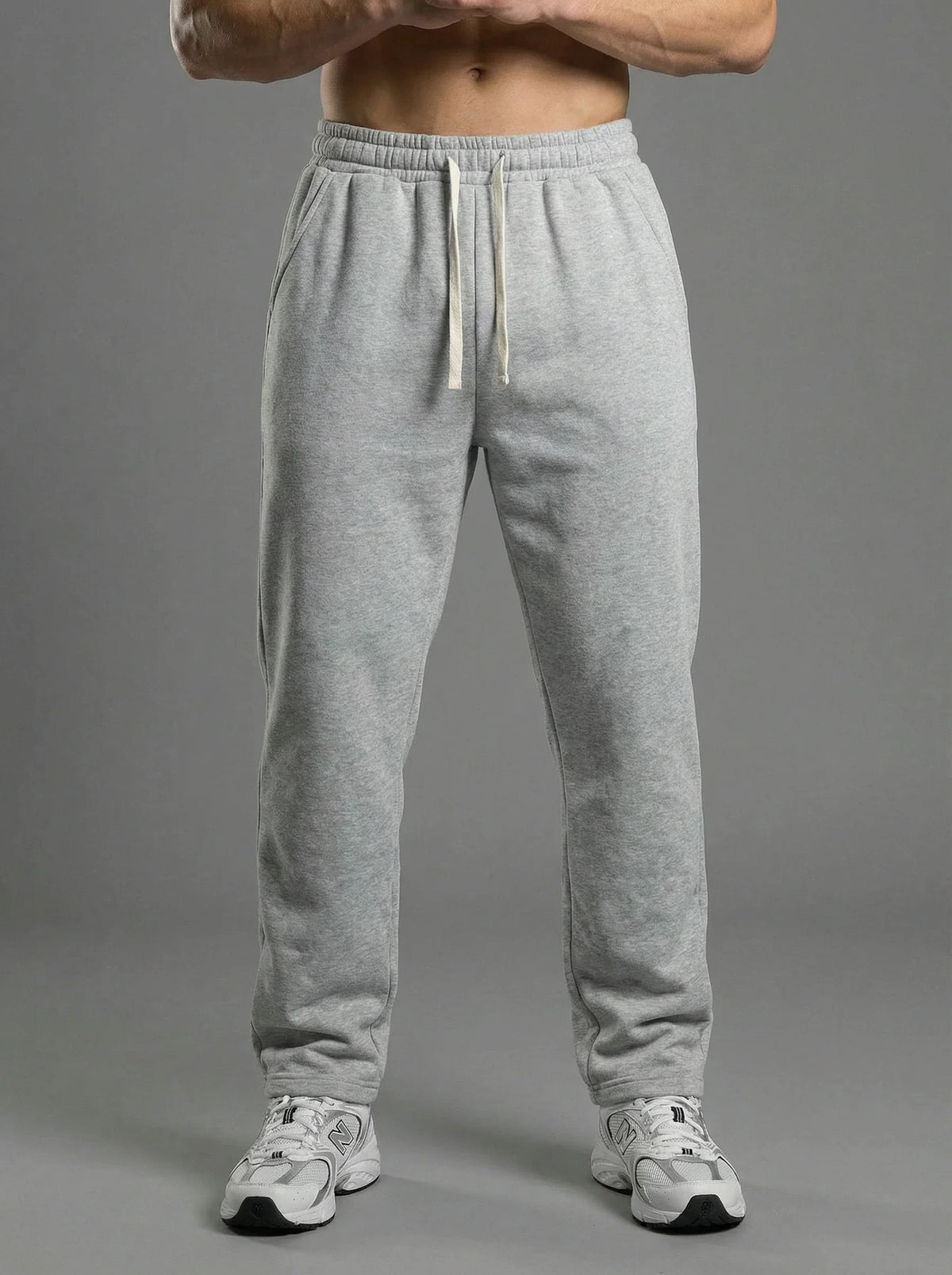 Fleece Lined Relaxed Sweatpants, view 3