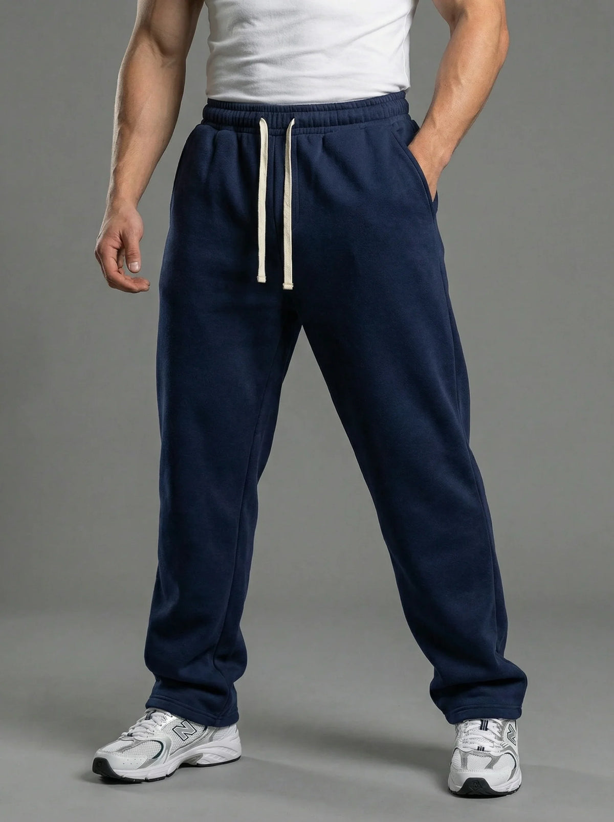 Fleece Lined Relaxed Sweatpants, view 7