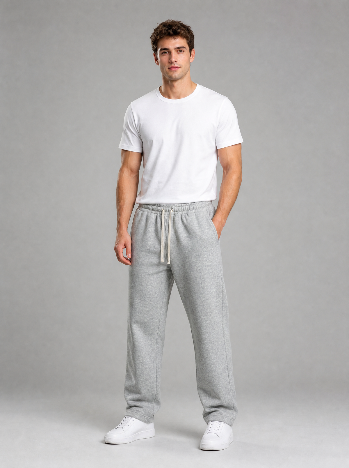 Fleece Lined Relaxed Sweatpants, main photo