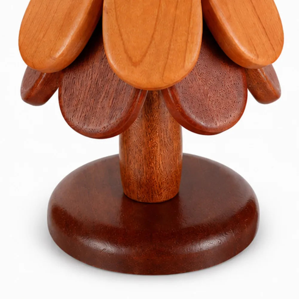 Folding Wooden Christmas Tree Trivet Set, view 9