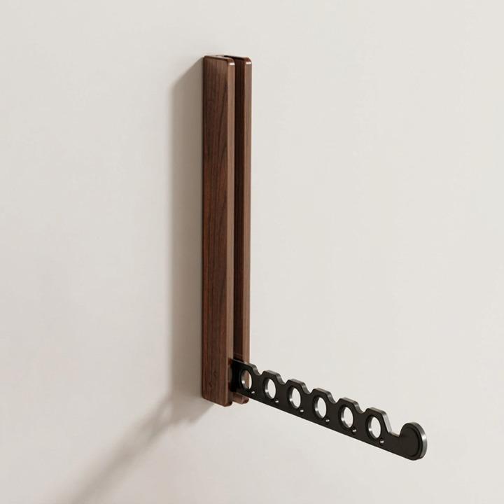 Folding Wall Clothes Rack, view 5