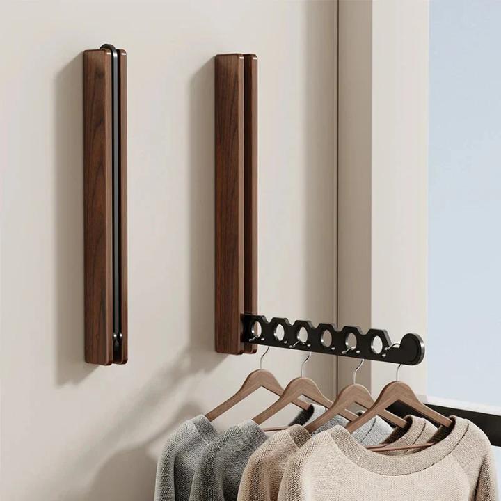 Folding Wall Clothes Rack, view 6