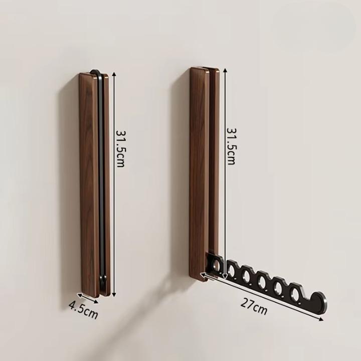 Folding Wall Clothes Rack, view 8