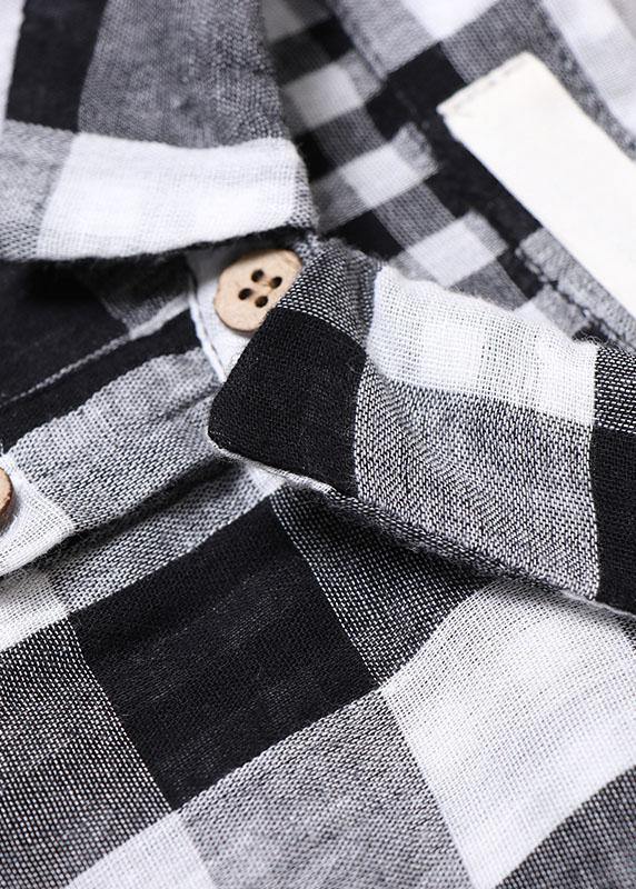 Gingham Peter Pan Collar Dress, view 2
