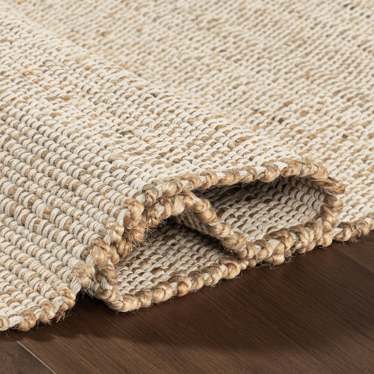 Handwoven Jute Blend Rug, view 10