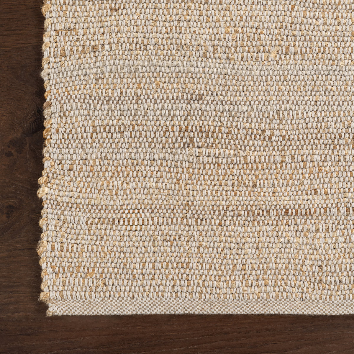 Handwoven Jute Blend Rug, view 4